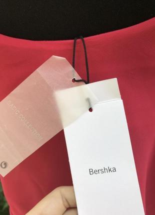 Bershka новий топ рожевий тендітний з шифону7 фото