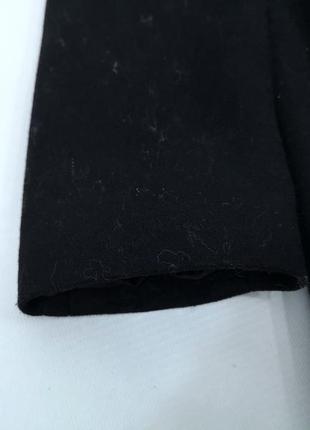 Пальто стильное united color of beneton, черное2 фото