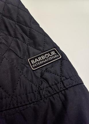 Куртка barbour international оригинал стеганка8 фото