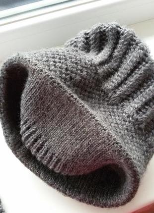 Зимние шапка +шарф хомут5 фото