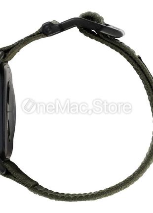 Ремінець uag active watch strap для apple watch 44mm (foliage green/зелений)4 фото