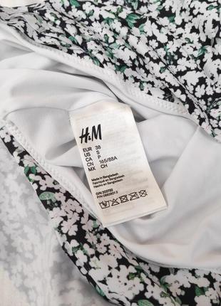 Цветочный сдельный купальник ✨h&m✨ сплошной купальник в цветочный принт4 фото