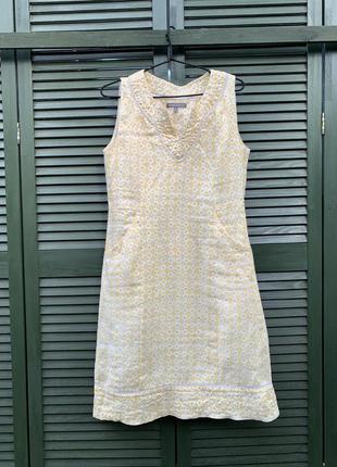 Льняное платье laura ashley1 фото