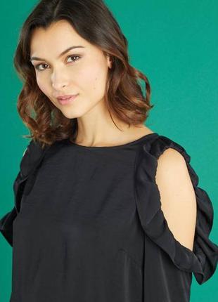 Распродажа! атласная женская блуза французского бренда kiabi m, сток европа оригинал3 фото