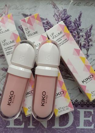 Блиск kiko milano lip volume, блиск кіко для збільшення об‘‘єму губ2 фото