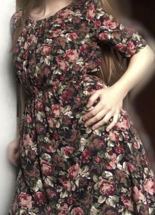 Yumi цветочное платье5 фото