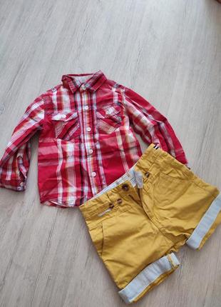 Штаны шорты р92 - 98 летняя одежда для мальчика осень4 фото