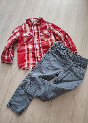 Штаны шорты р92 - 98 летняя одежда для мальчика осень6 фото