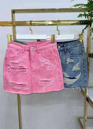 Джинсовая юбка