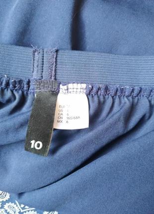 Шифонова літня спідниця h&m  розмір s