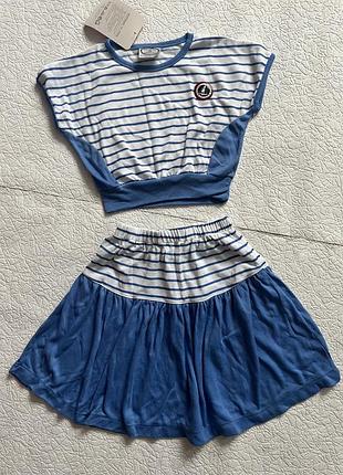 Комплект костюм топ юбка