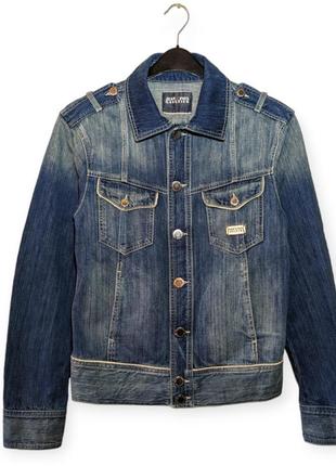 Jean paul gaultier jpg куртка джинсовая люкс джинсовка jeans мужская унисекс