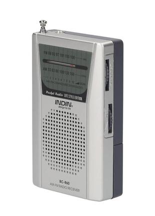 Радіо радіоприймач am/fm на батарейках