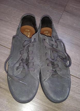 Шузи жіночі нові замша нат toms сша розмір 38-24.5см