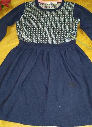 Платье вязаное2 фото