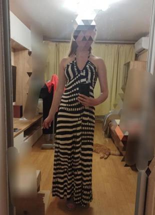 Сарафан макси хлопок сукенка літня котонове плаття сукня у підлогу7 фото