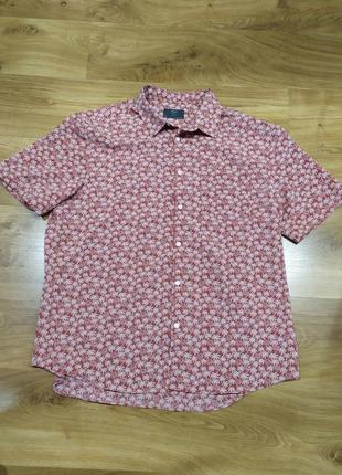 Отличная тенниска, гавайка mark & spenser xl