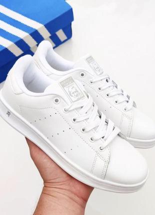 Класичні білі чоловічі кросівки adidas stan smith👟