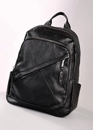 Рюкзак жіночий чорний код 7-771