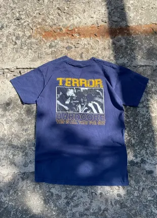 Vintage 00s terror ‘hardcore this is all that i’ve got’ tee