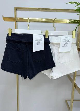 Шикарна стильна спідниця-шорти в стилі studio jeans7 фото