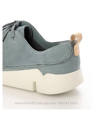 Р.35.5,36 clarks кожаные кроссовки оригинал5 фото