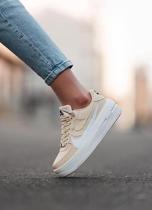 Женские кроссовки nike air force 1 low plt.af.orm fossil 36-37-38