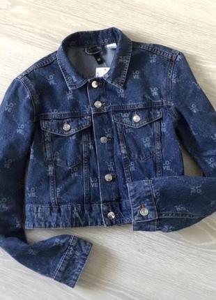 H&m нова джинсова курточка
