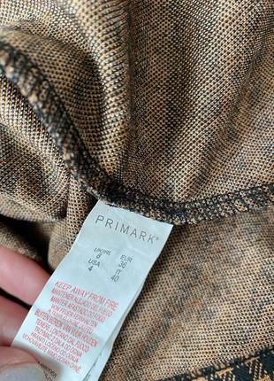 Сарафан в клетку от primark на пуговицах7 фото