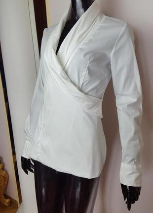 Белая блуза рубашка imperial6 фото