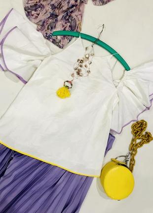 Дизайнерская натуральная блуза anna october дорогого украинского дизайнера4 фото