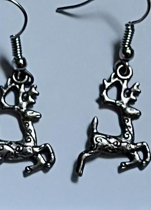 Серьги "оленята"