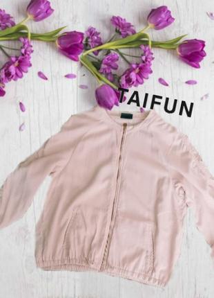 🌻taifun від gerry weber 100% lyocell красива стильна жіноча літня легка жіноча куртка 42🌻2 фото