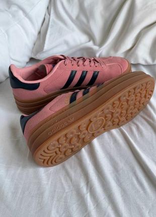 Кроссовки adidas gazelle pink4 фото