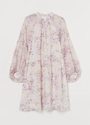 Платье шифон h&m