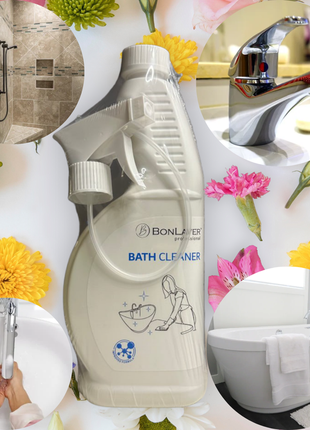 🧼🚽🛁🚿професійний засіб для миття ванних кімнат «bath cleaner» серії bonlaver™, 650 мл.🧼🛁🚽🚿3 фото