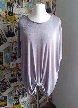 Ошатна футболка / блуза батал