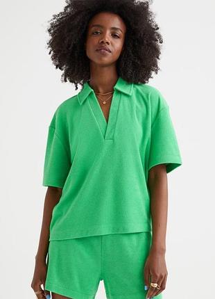 Топ поло футболка h&m,p. m
