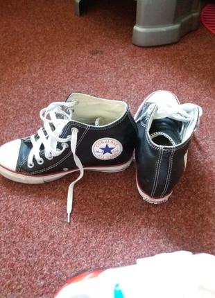 Поданные кеды converse3 фото