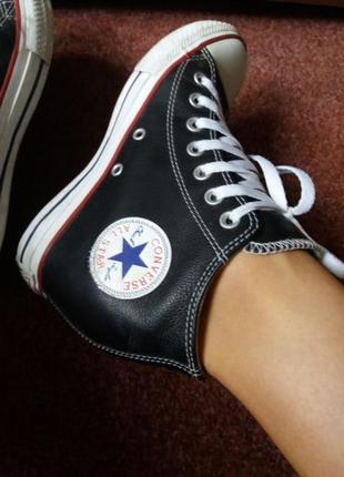 Поданные кеды converse5 фото