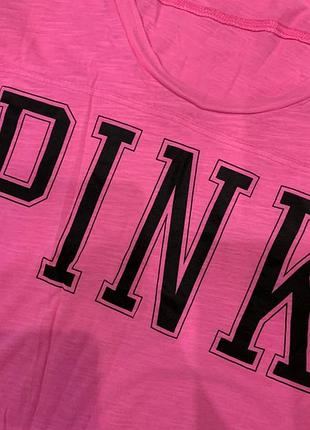 Літній лонгслів, футболка  pink