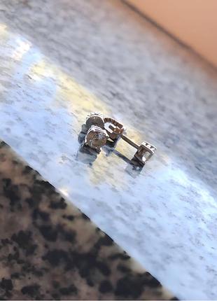 Срібні сережки