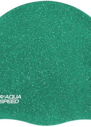 Шапочка для плавання aqua speed reco 9789 зелений osfm (237-12)