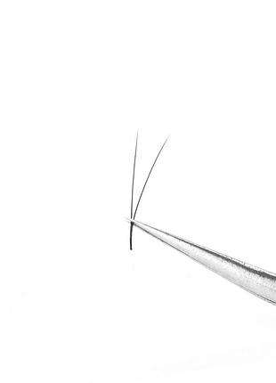 2d-с-010-14 mm по 500 шт. пучкові вії для нарощування santalucia