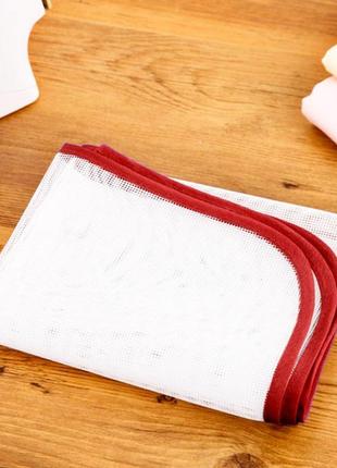 Захисна сітка для прасування ironing red 40х60 см4 фото