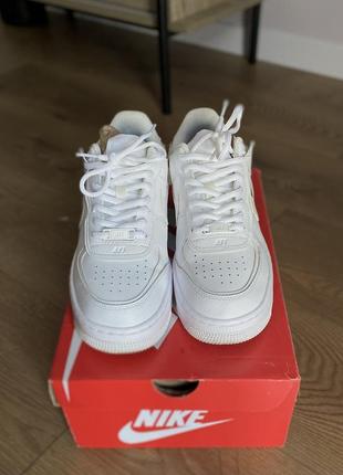 Оригинальные кроссовки nike air white2 фото