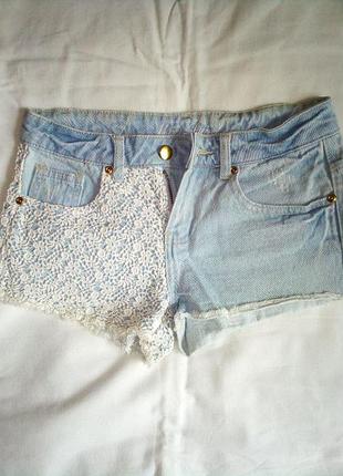 Шорты джинсовые