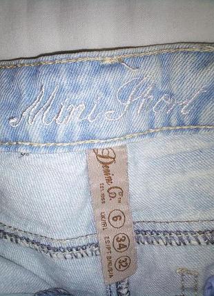 Шорты джинсовые 3