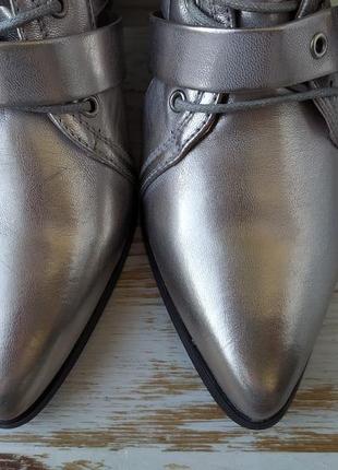 Ботинки женскиеweide на шнуровке8 фото
