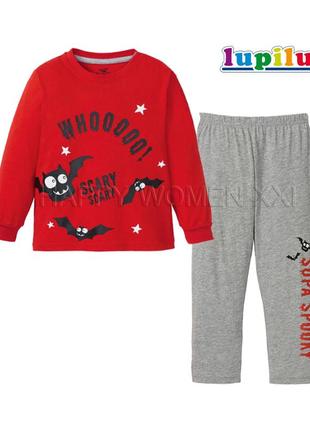 1-2 роки піжама для хлопчика домашній одяг реглан лонгслів штани трикотажні піжамні спортивні
